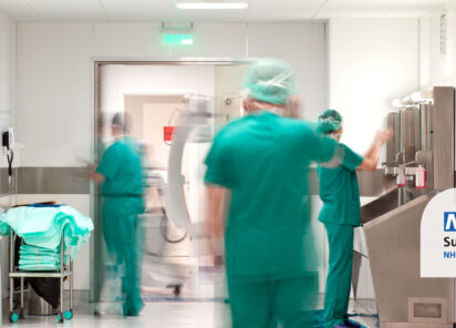 St Richard's hospital staff