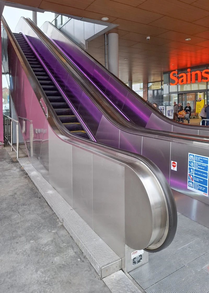 Escalator installation completed ahead of Christmas at Trinity Walk
