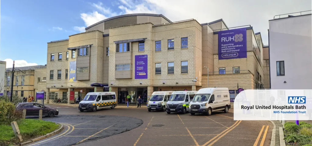 The Royal United Hospital in Bath
