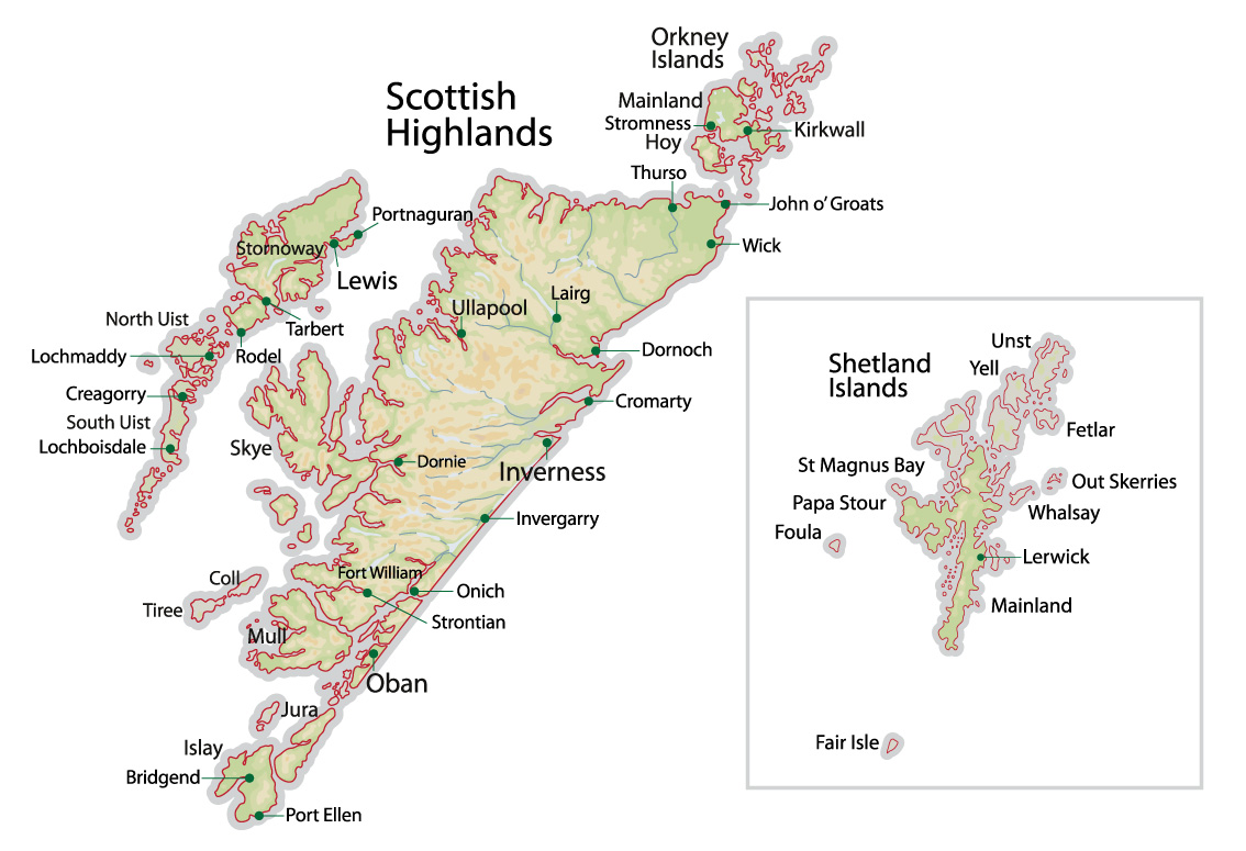 Lift maintenance Scottish Highlands and Islands